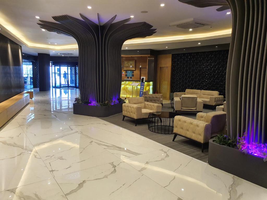 Posezení v ubytování Akol Hotel