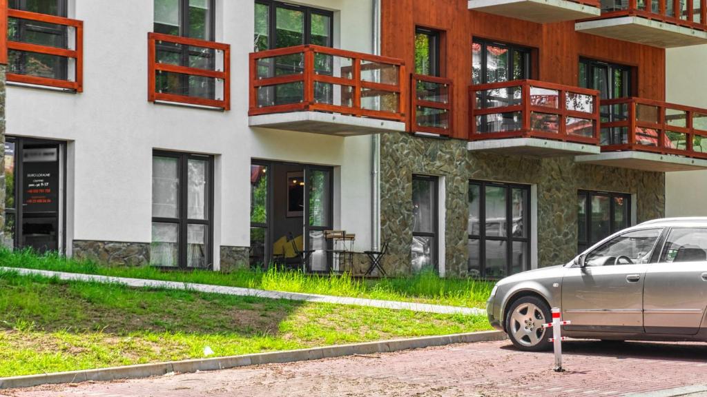 Budova, v ktorej sa apartmán nachádza
