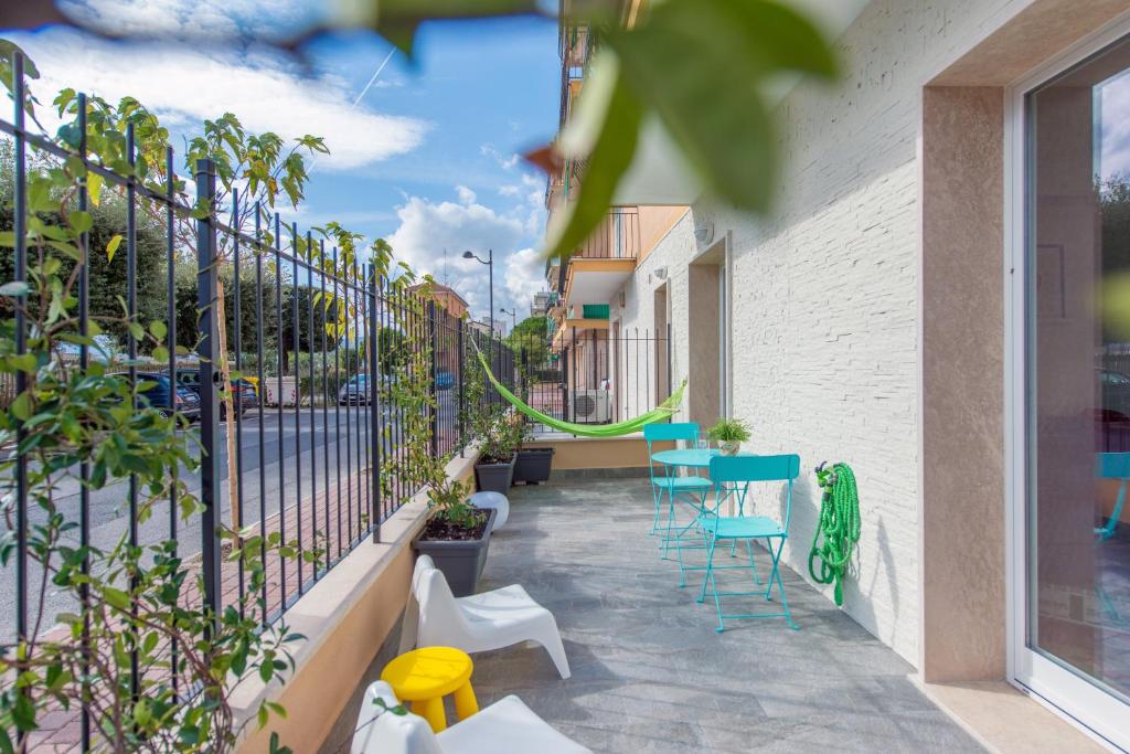 Balkon lub taras w obiekcie Babyaccommodation Family Comfort ll