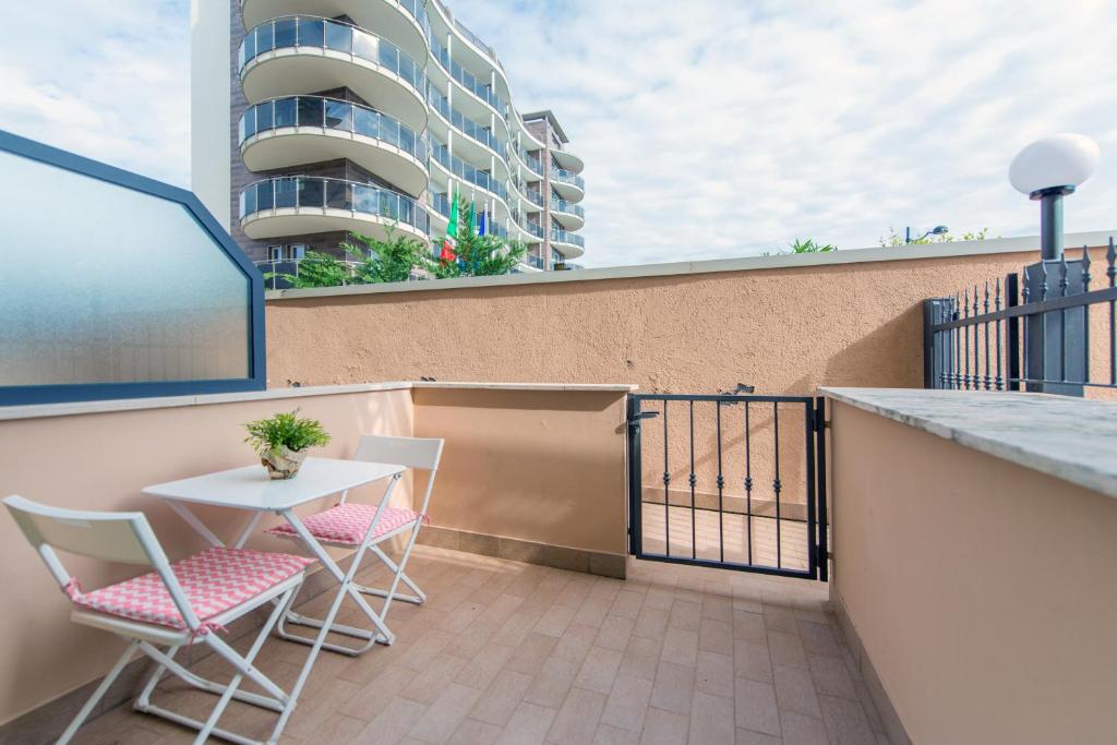 Balkon lub taras w obiekcie Babyaccommodation Family Comfort ll