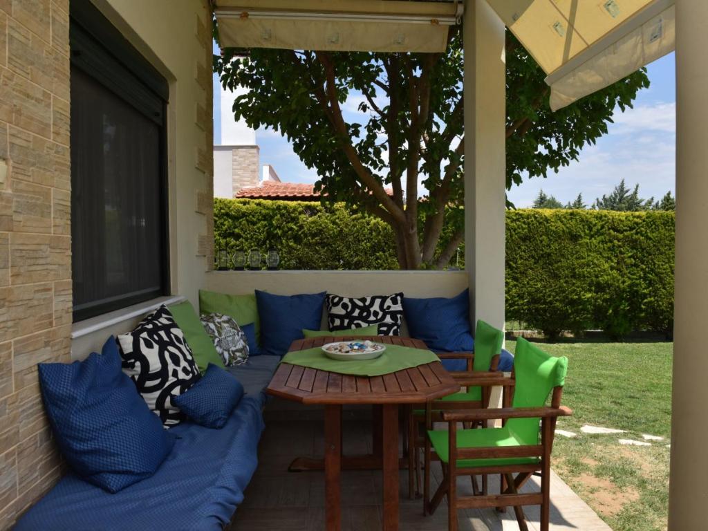 Część wypoczynkowa w obiekcie Lia Sea View Home - Nea Potidea Halkidiki