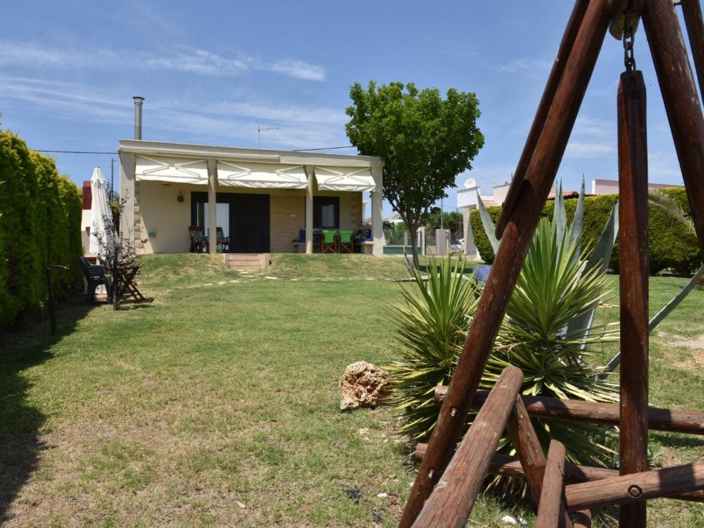 Ogród w obiekcie Lia Sea View Home - Nea Potidea Halkidiki