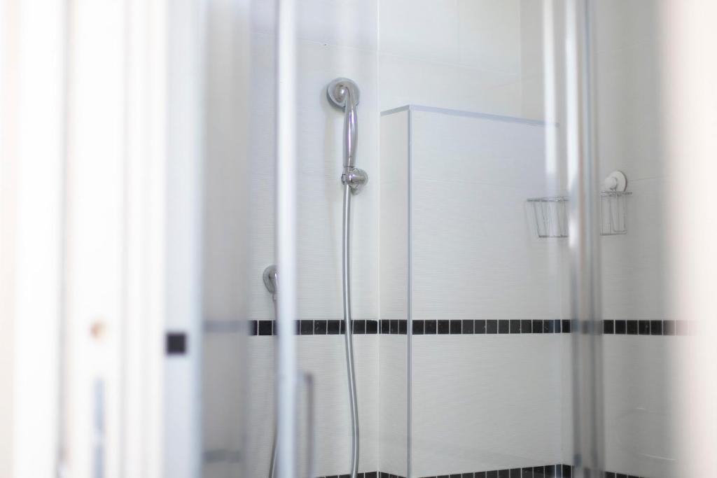 Koupelna v ubytování Hotel Primiana