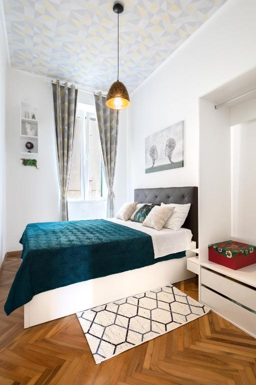 Posteľ alebo postele v izbe v ubytovaní Apartments Caleta