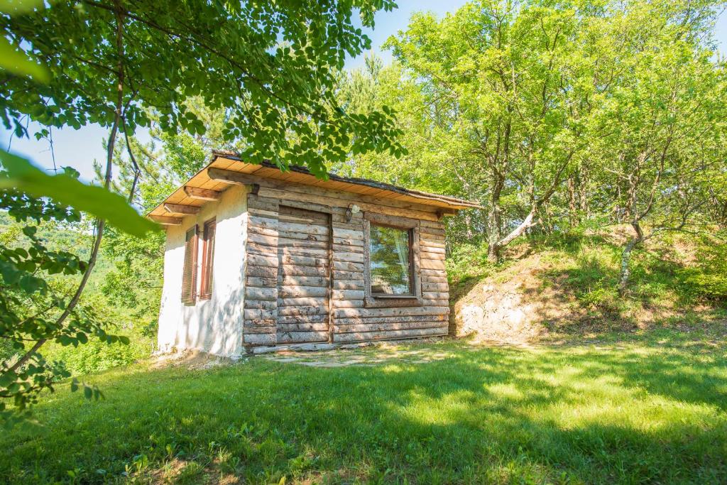 Zahrada ubytování ECO Camp Supot