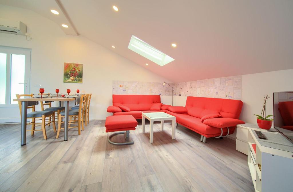 Część wypoczynkowa w obiekcie Apartment Milena by El-Pi Tours