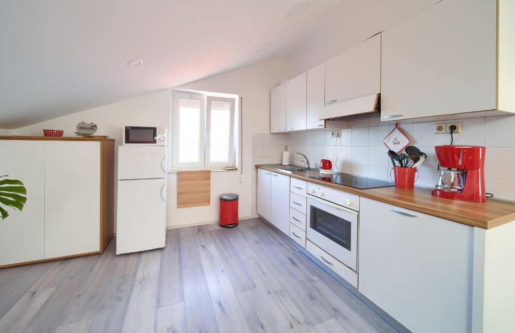 Kuchnia lub aneks kuchenny w obiekcie Apartment Milena by El-Pi Tours