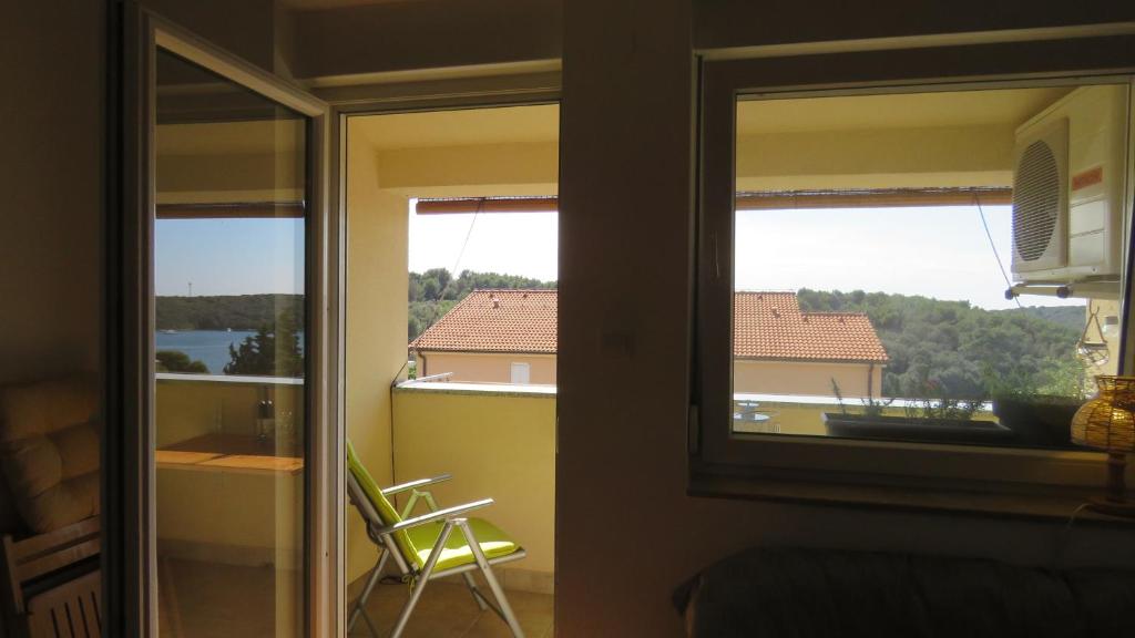 Balkón nebo terasa v ubytování Outdoor apartment Lina