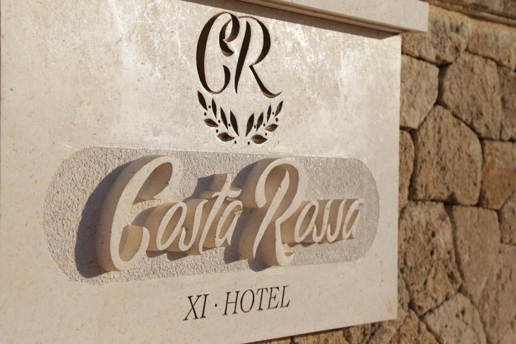 Certifikát, hodnocení, plakát nebo jiný dokument vystavený v ubytování Costa Rossa Boutique Hotel - Adults Only