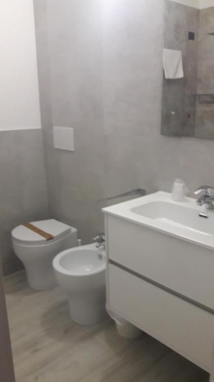 Koupelna v ubytování Hotel Cinzia