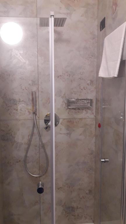 Koupelna v ubytování Hotel Cinzia