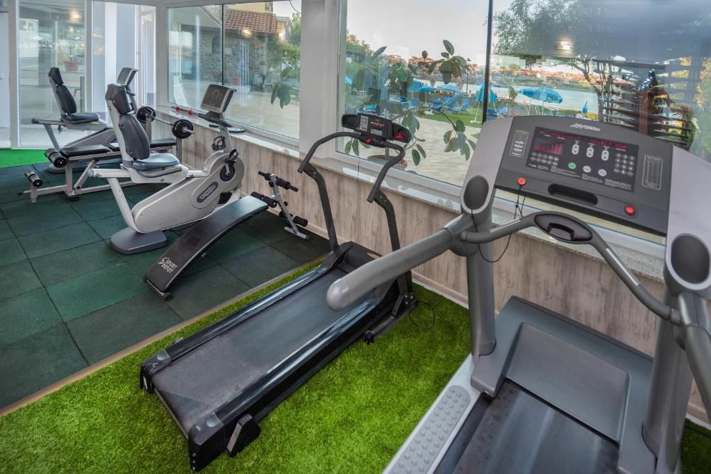 Fitness centrum a/nebo fitness zařízení v ubytování Hotel Villa List