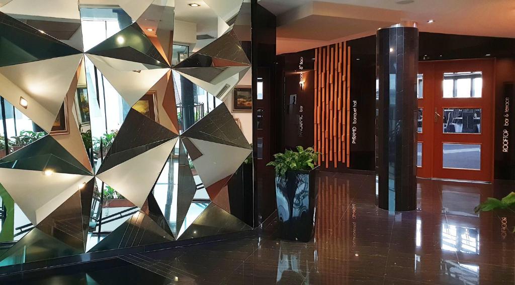 Vstupní hala nebo recepce v ubytování Hotel Arka