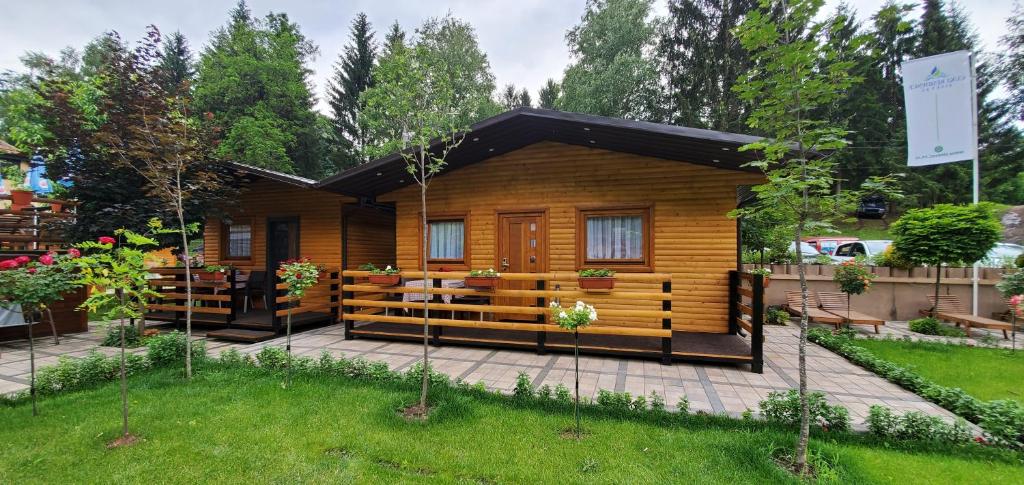 Zahrada ubytování Cuki Residence