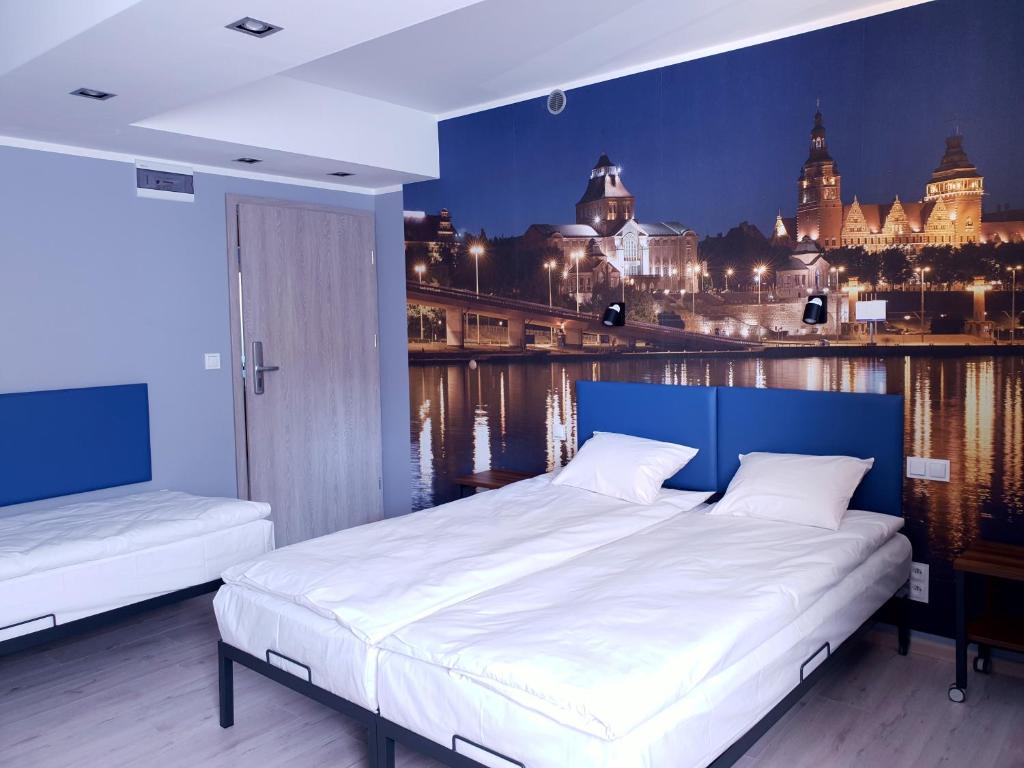 Postel nebo postele na pokoji v ubytování Hostel Annamarie