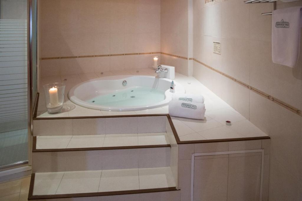 Kúpeľňa v ubytovaní Motel Emporio