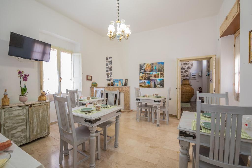 Posezení v ubytování B&B Sa domo de sos Massaios
