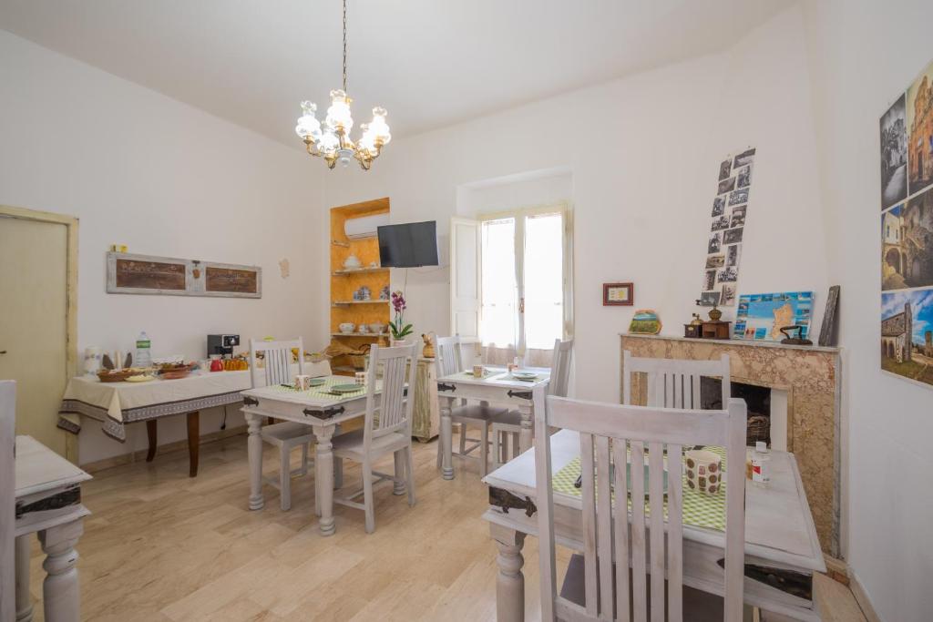 Posezení v ubytování B&B Sa domo de sos Massaios