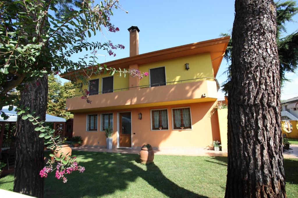 Budova, kde se bed and breakfast nachází
