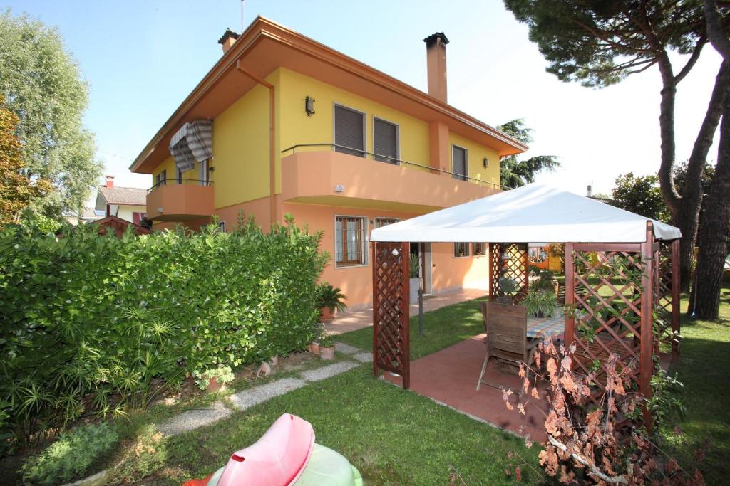 Zahrada ubytování B&B Ca' Loi