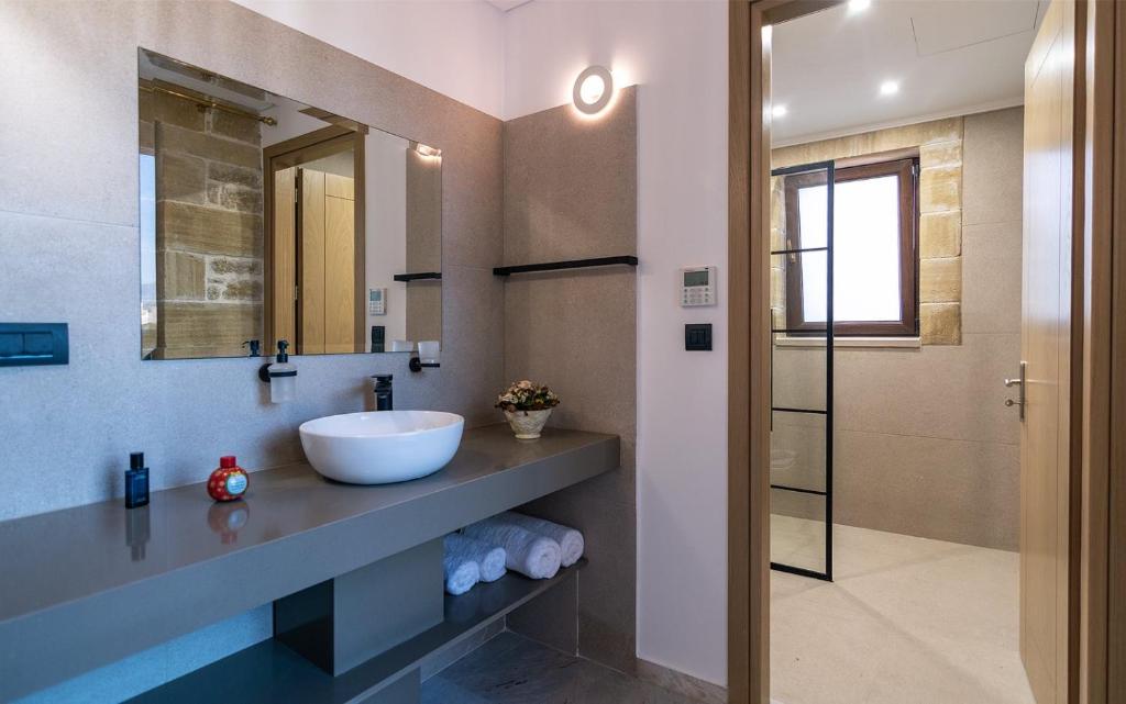 Koupelna v ubytování Anma Villa