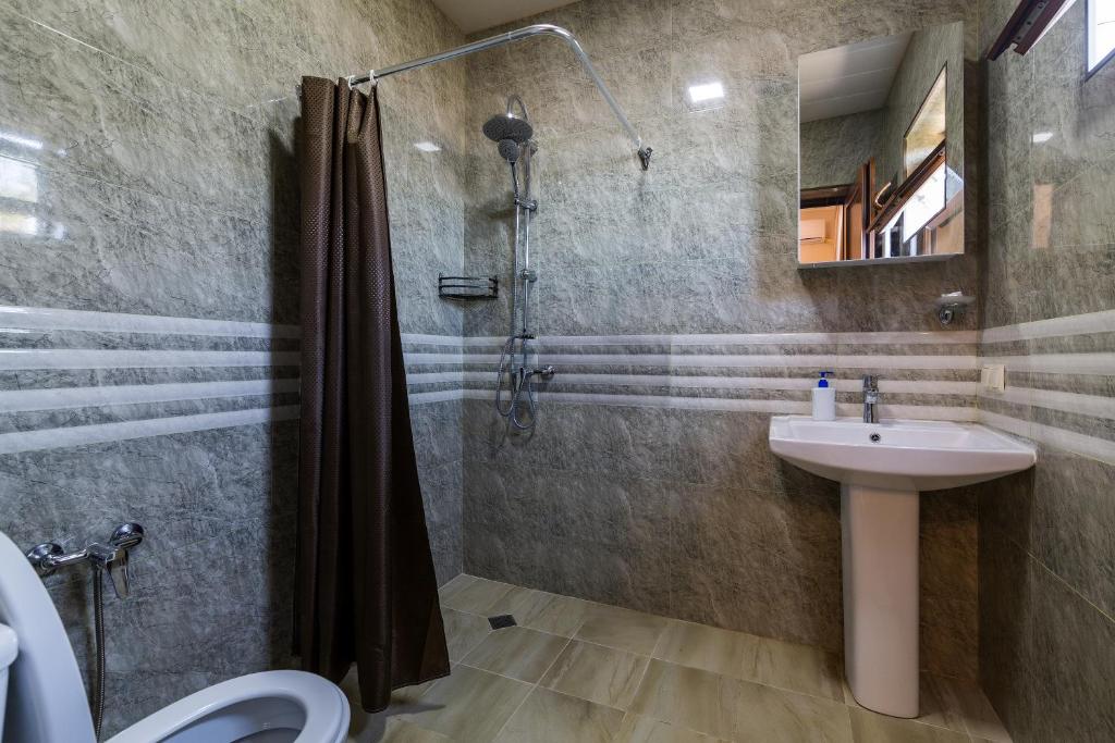 Koupelna v ubytování White Hotel Guesthouse