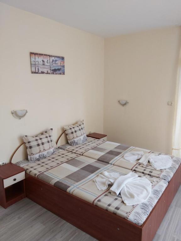 Postel nebo postele na pokoji v ubytování Guesthouse Iceberg