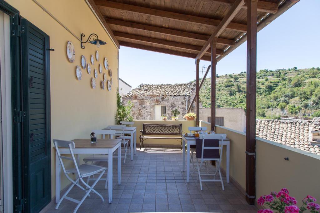 Balkón nebo terasa v ubytování B&B Giardino Di Pietra