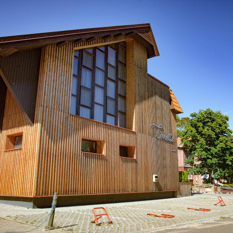 Budova, kde se apartmán nachází