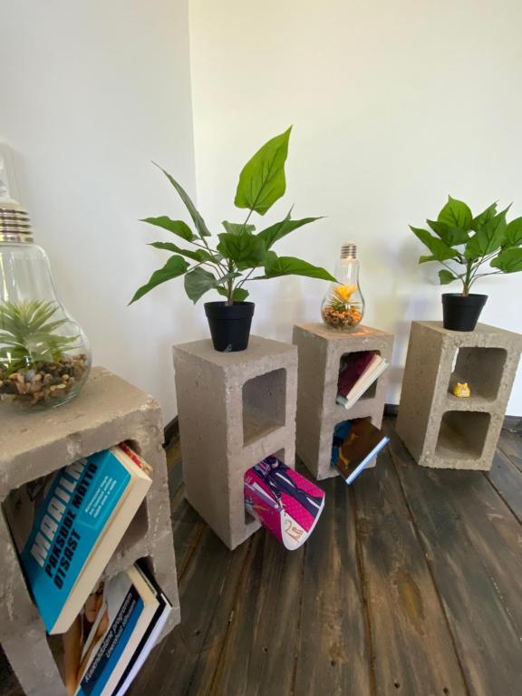 Posezení v ubytování Apartments24 Laada 4
