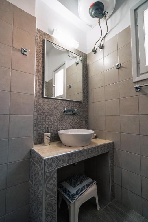 Vannituba majutusasutuses Meropi Rooms