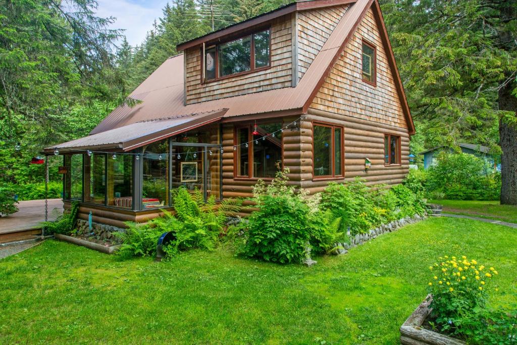 Zahrada ubytování Steller Inn