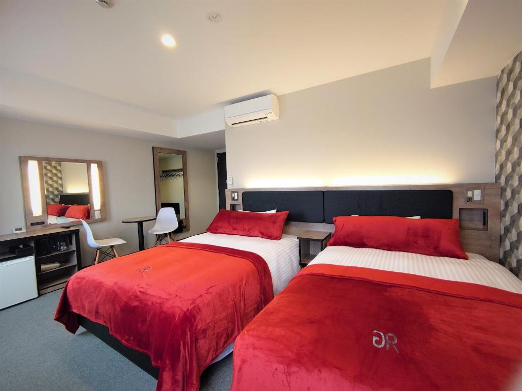 Green Rich Hotel Yonago Ekimae (Artificial hot spring Futamata Yunohana) - Premium Zweibettzimmer – Nichtraucher