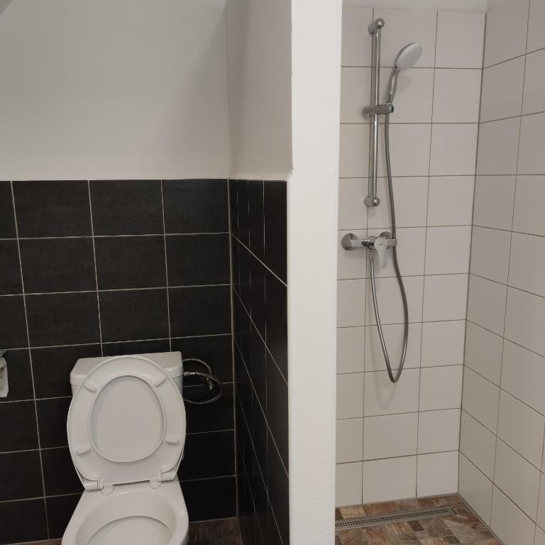 Koupelna v ubytování Apartmán Špacír