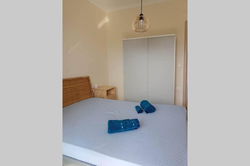 Posteľ alebo postele v izbe v ubytovaní Orange Apartment