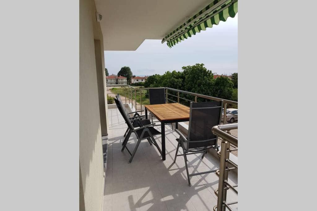 Balkón alebo terasa v ubytovaní Orange Apartment