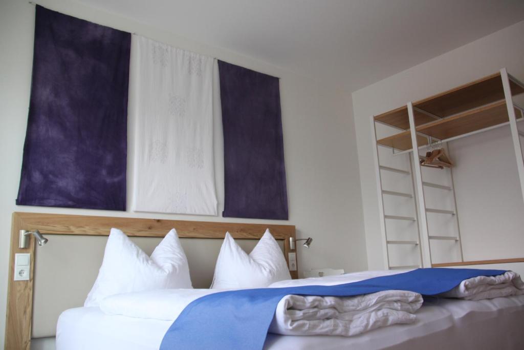 Postel nebo postele na pokoji v ubytování Residence die Färbe