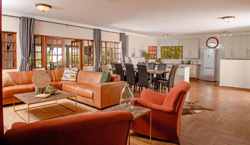 Posezení v ubytování Amber Collection