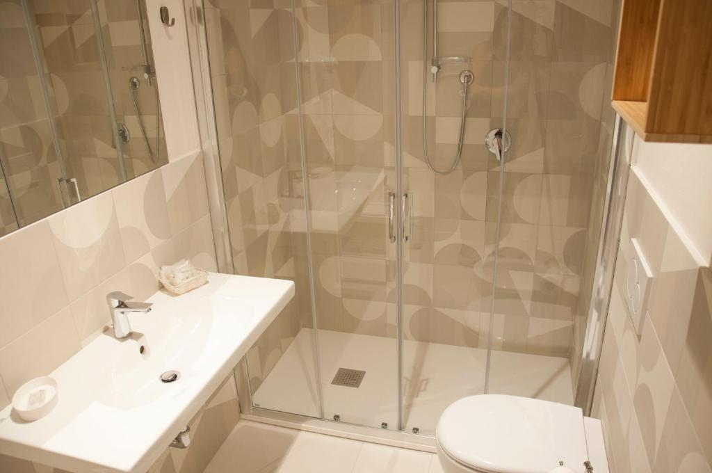 Koupelna v ubytování Hotel Ondina e Milazzo