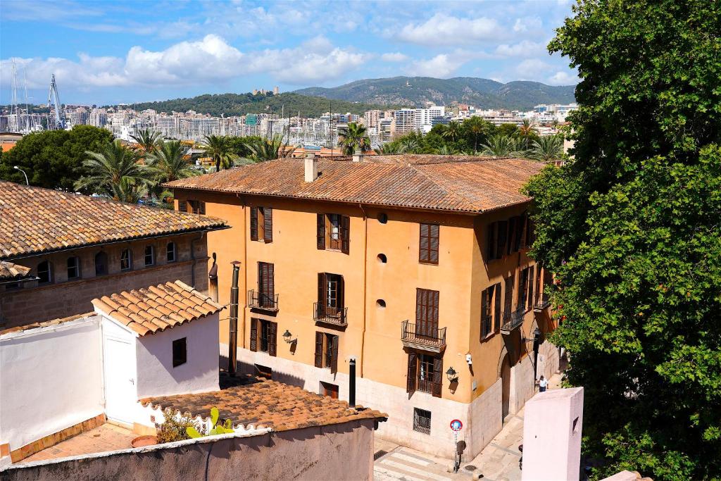 Nespecifikovaný výhled na hory nebo výhled na hory při pohledu z apartmánu