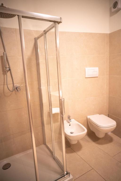 Een badkamer bij Garni Gianmartin