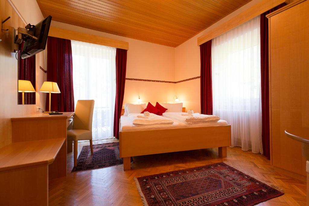 Postel nebo postele na pokoji v ubytování Villa Marienhof