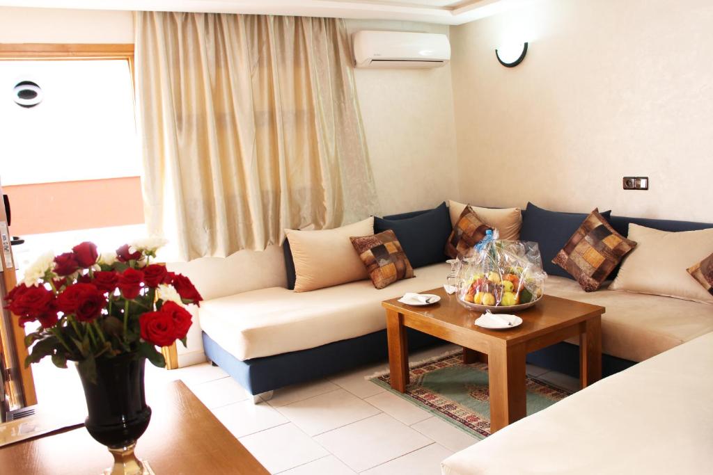 Posezení v ubytování Hotel Club Almoggar Garden Beach