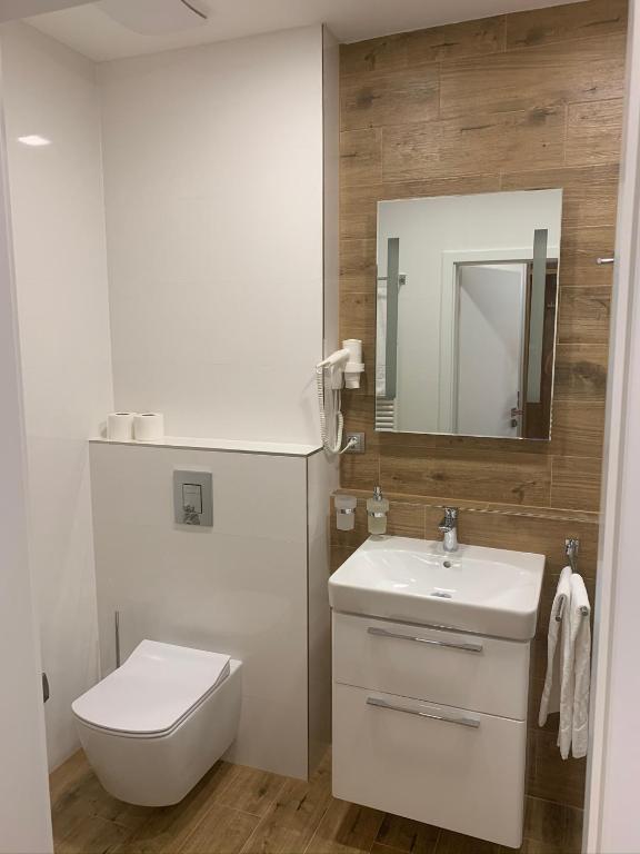 Łazienka w obiekcie Wellness & Spa Apartments Lipno - Frymburk