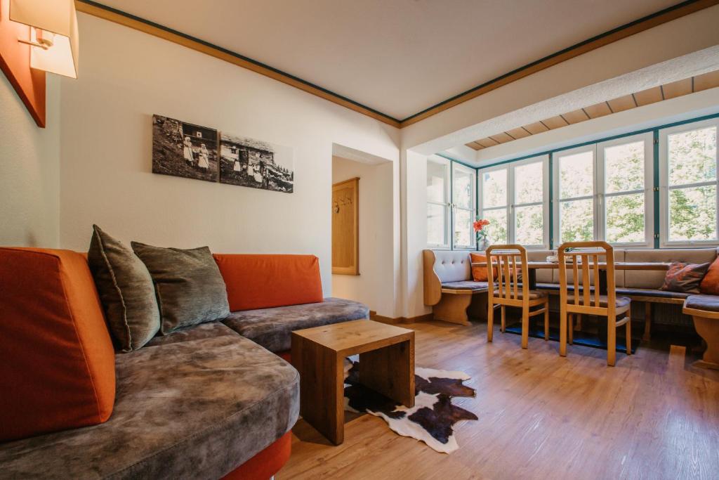 Posezení v ubytování Landhaus Rohrmoser
