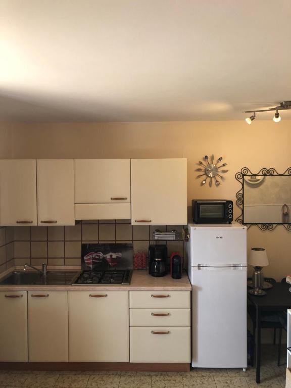 A kitchen or kitchenette at Heike