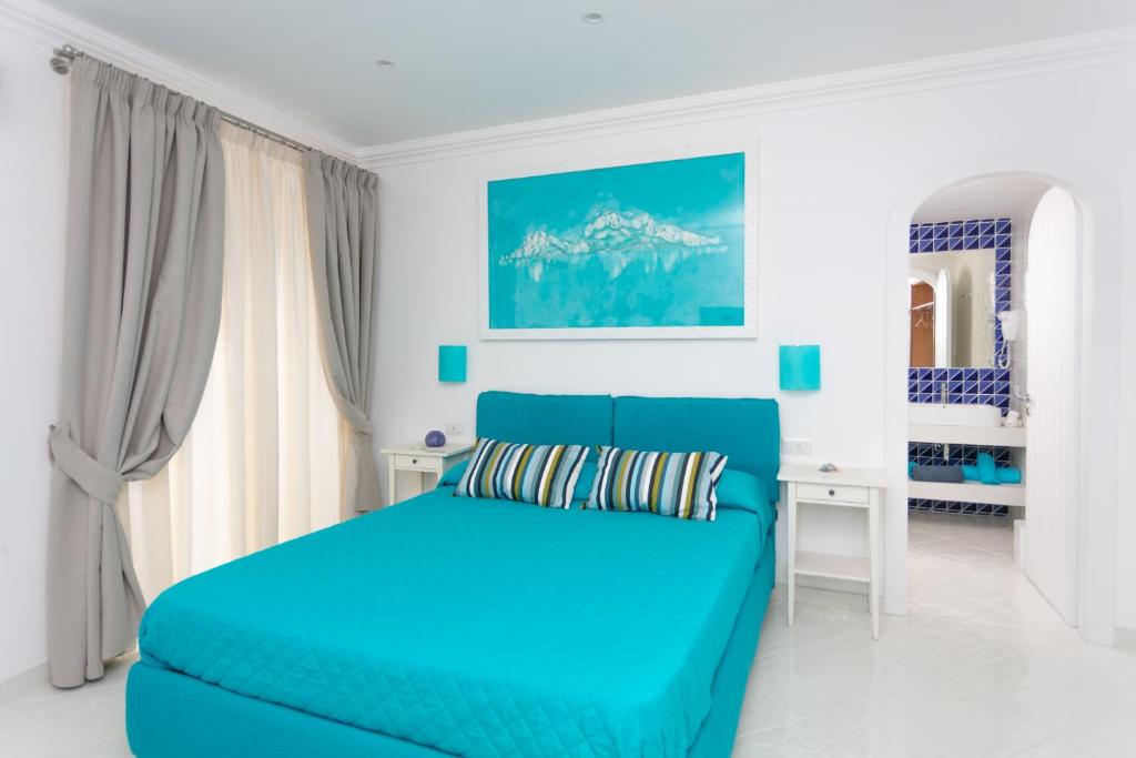 Een bed of bedden in een kamer bij Aldarogi