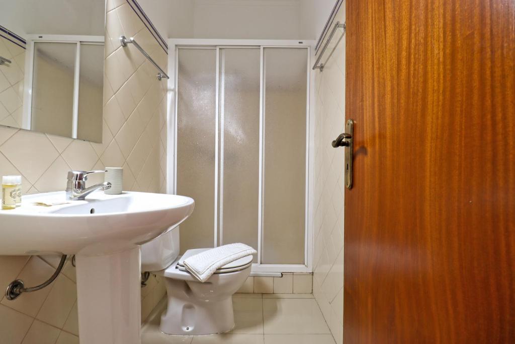 Koupelna v ubytování Dolce Vianna - City Centre Rooms