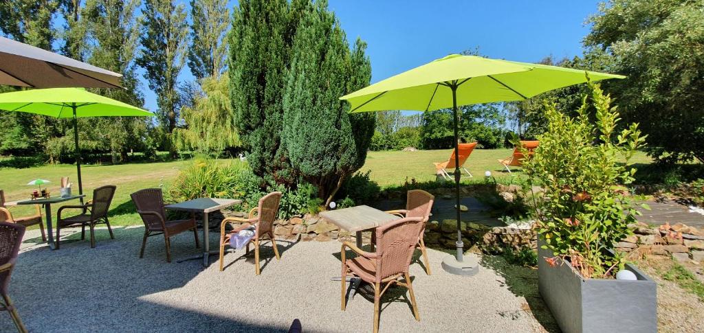 Zahrada ubytování Le Relais de la Comté
