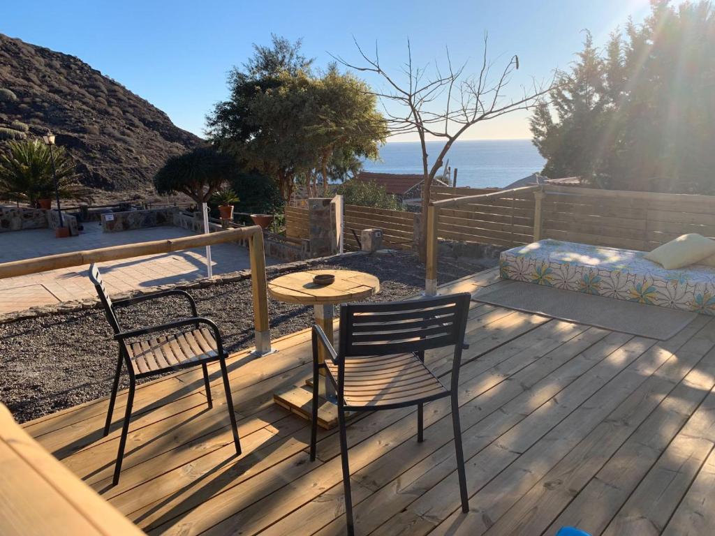 Paisaje cerca de este camping resort